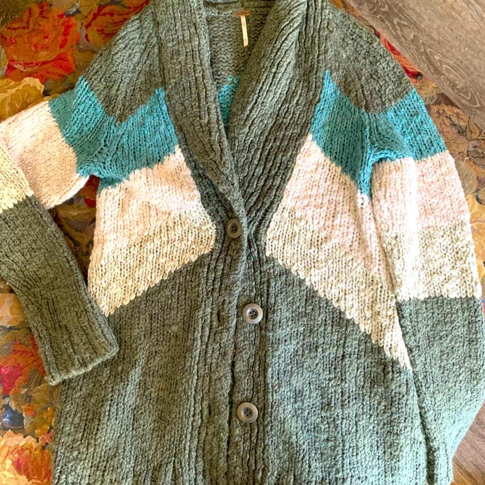 Upper to mid thigh long sweater by free people